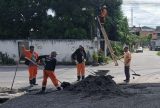 Obras da Seminf renovam rua Santa Apolinária e melhoram infraestrutura na zona Norte de Manaus