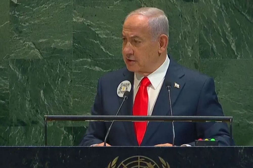 Delegações deixam cadeiras vazias durante discurso de Netanyahu na ONU