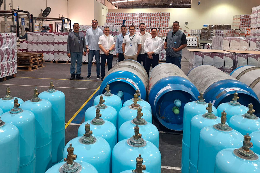 Suframa conhece operações da RLX Fluidos Refrigerantes no PIM Suframa conhece operações da RLX Fluidos Refrigerantes no PIM