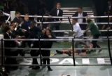 Confronto entre Popó e Wanderlei Silva termina em confusão no ringue