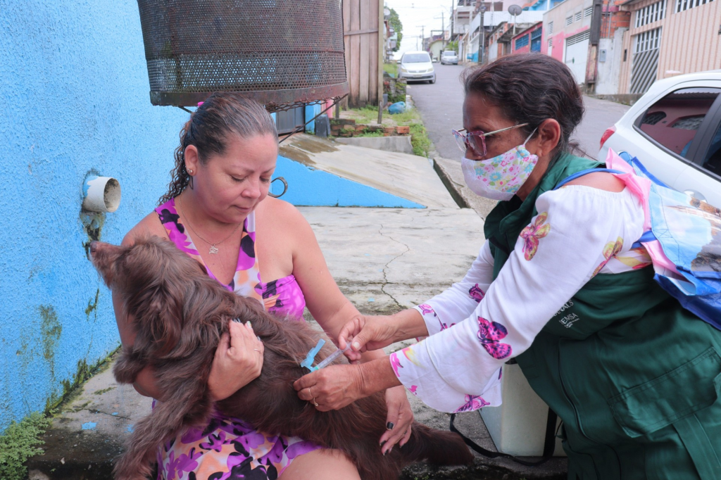 Campanha contra raiva atinge meta em 64% dos municípios do Amazonas Campanha contra raiva atinge meta em 64% dos municípios do Amazonas