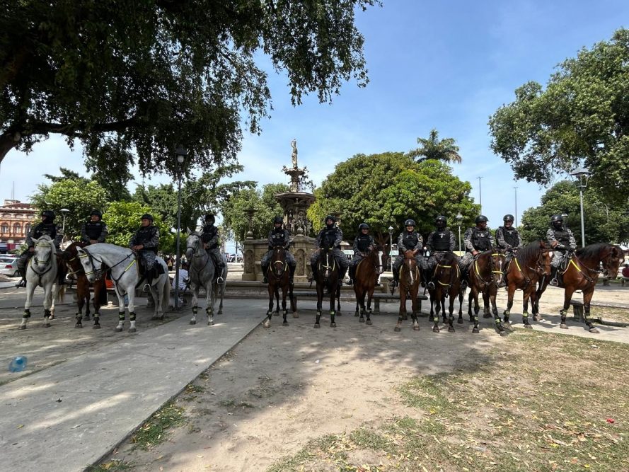 Cavalaria da PMAM completa seis meses garantindo segurança no Centro de Manaus