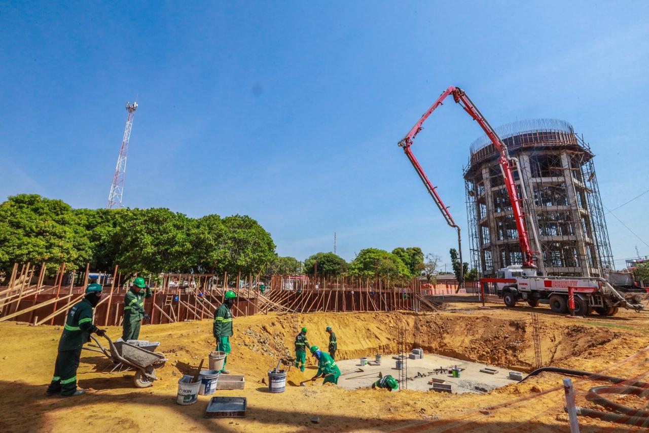 Prosai Parintins inicia etapa das obras do novo sistema de abastecimento de água da cidade