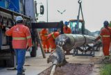 Cigás está com obras do Gasoduto Norte-Leste no bairro Tancredo Neves