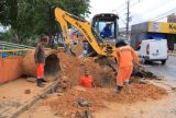Obra recupera galeria subterrânea e reforça sistema de drenagem na avenida Brasil