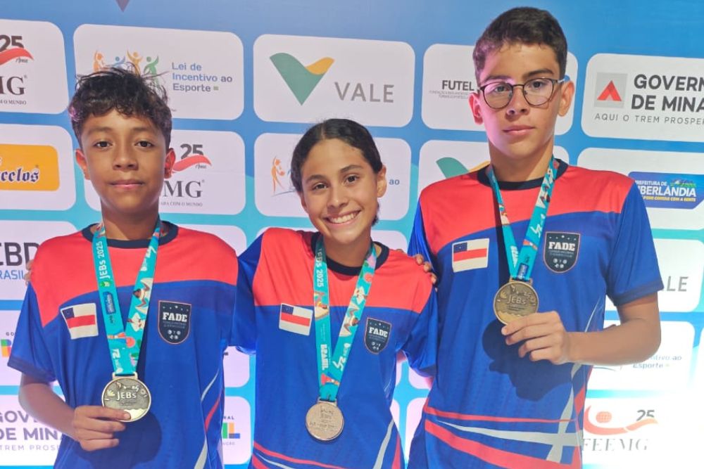 Nata&ccedil;&atilde;o garante primeira medalha para rede estadual de ensino no JEBs 2025