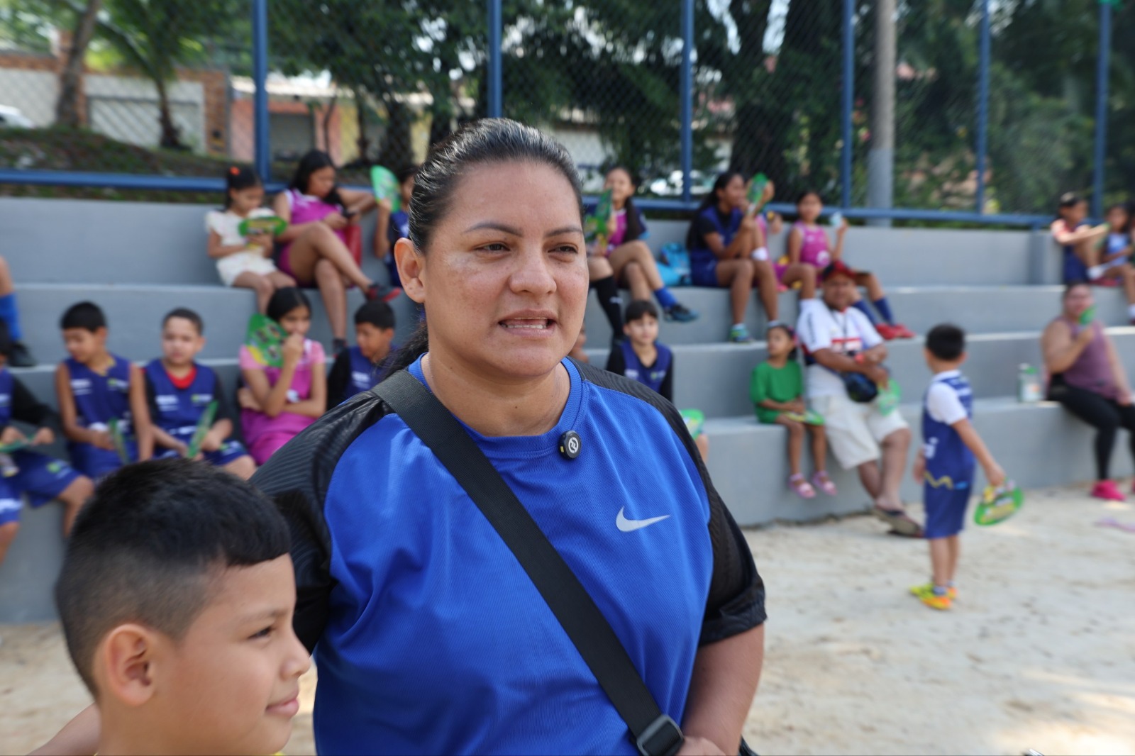 Comunidade celebra melhorias após revitalização do complexo esportivo do Santos Dumont Comunidade celebra melhorias após revitalização do complexo esportivo do Santos Dumont