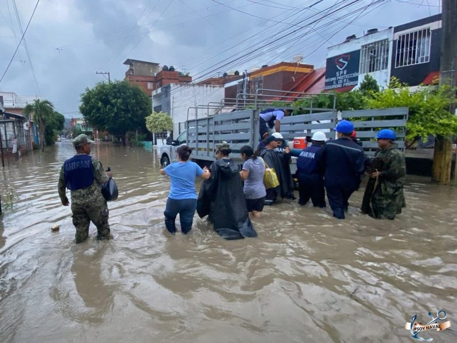 Fortes chuvas deixam quase 30 mortos no México