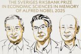 Trio ganha Nobel de Economia 2025 por conectar inovação e crescimento sustentável