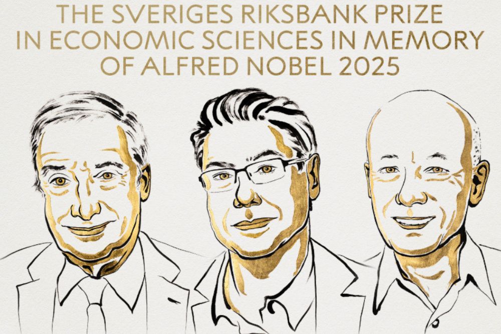 Trio ganha Nobel de Economia 2025 por conectar inovação e crescimento sustentável