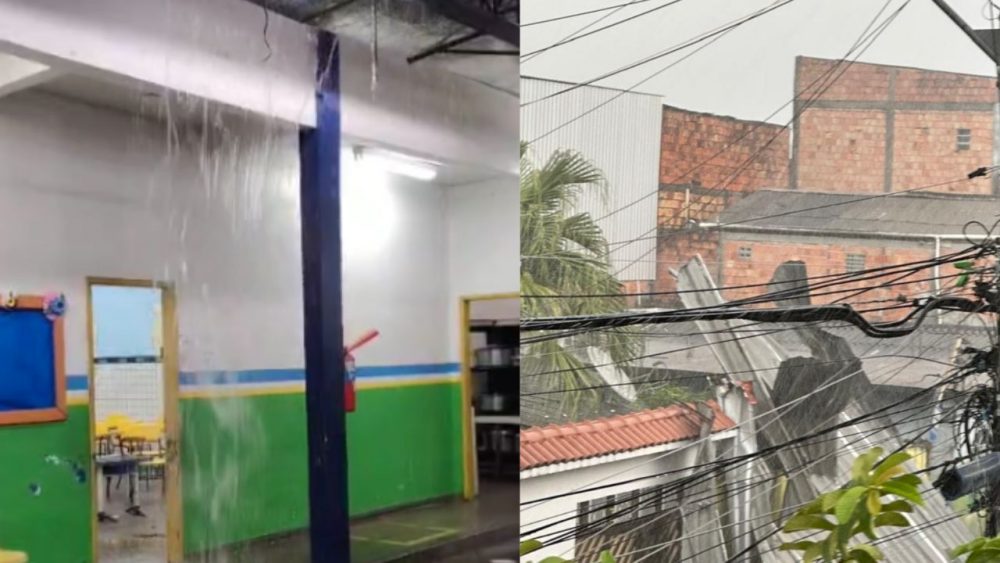 Chuva causa transtornos na zona Leste e Oeste de Manaus