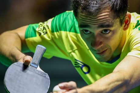 Tênis de mesa: Calderano domina e conquista ouro de simples no Pan-Americano