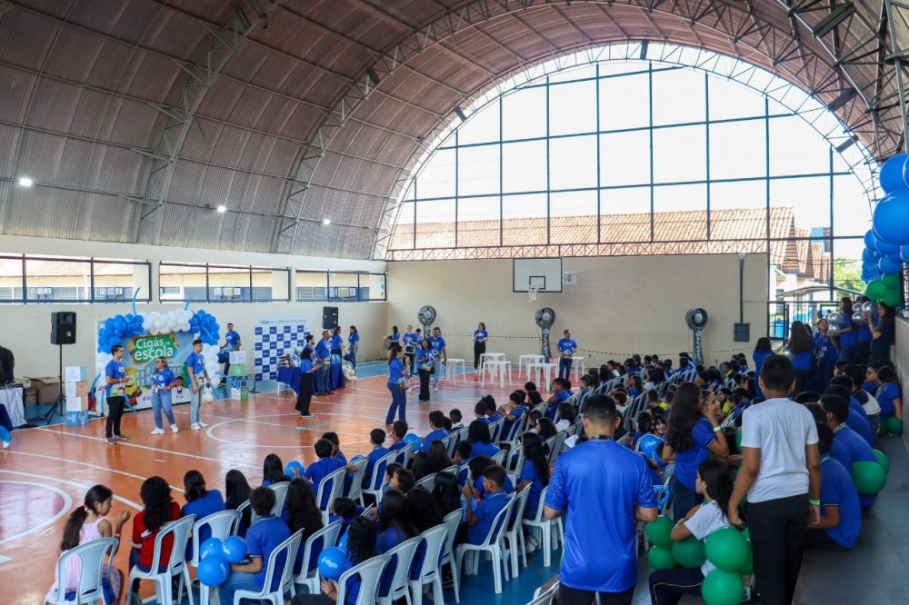 Cig&aacute;s realiza a&ccedil;&atilde;o de voluntariado em escola de Manaus e promove educa&ccedil;&atilde;o socioambiental