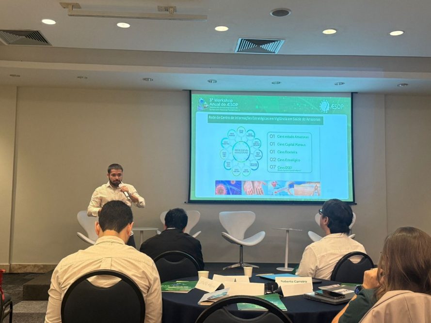 Amazonas apresenta experiência com sistema de alerta de surtos em workshop nacional