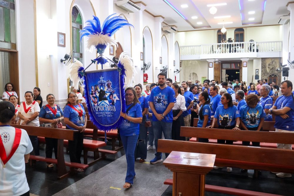 Missa celebra 112 anos do Caprichoso e abençoa caminho rumo ao Festival 2026