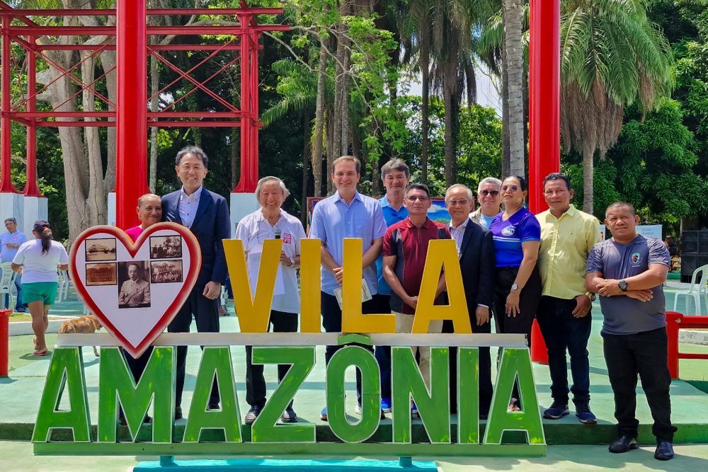 Parintins celebra 95 anos da Vila Amazônia com presença de representantes japoneses e comunidade local