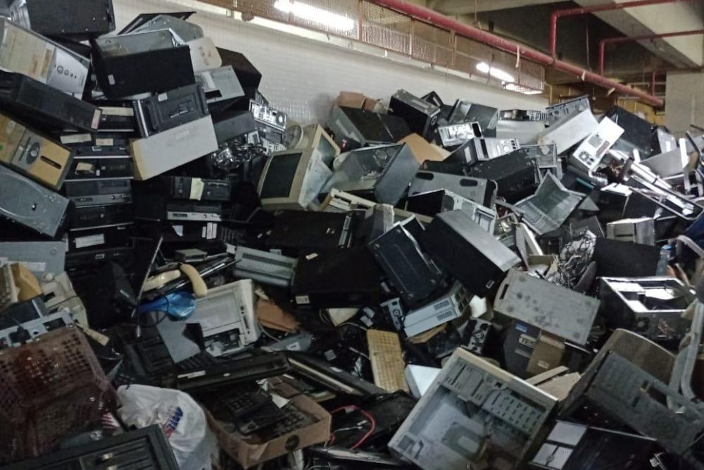 Mutirão nacional pré-COP 30 coleta 200 toneladas de lixo eletrônico em apenas sete dias Mutirão nacional pré-COP 30 coleta 200 toneladas de lixo eletrônico em apenas sete dias