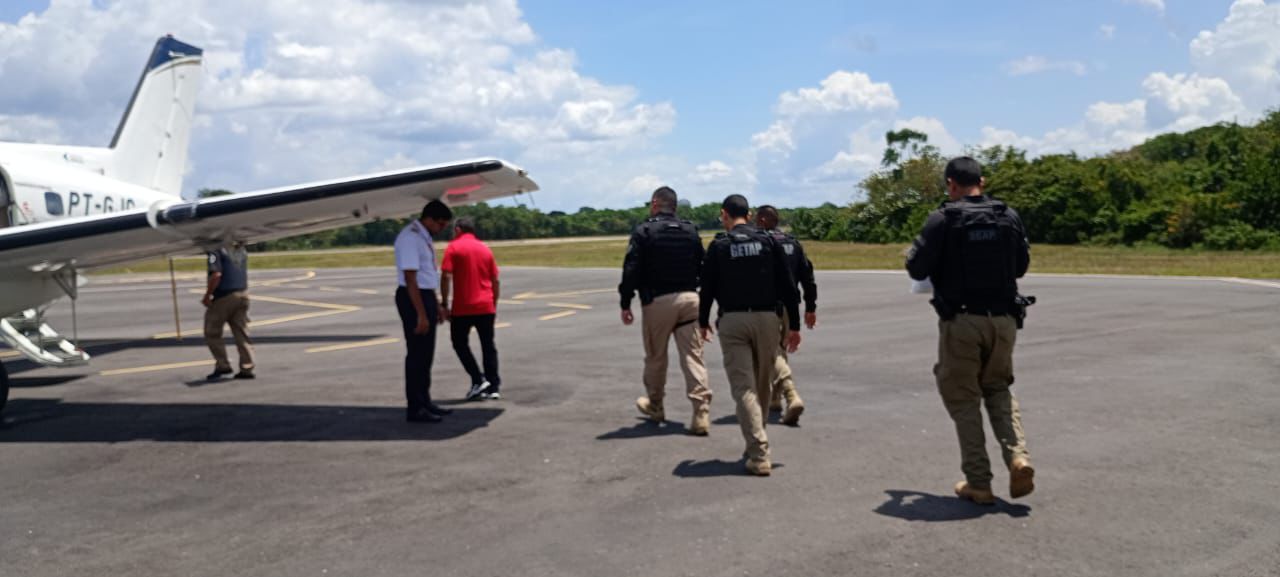 Operação conjunta promove transferência de internos no interior do Amazonas Operação conjunta promove transferência de internos no interior do Amazonas
