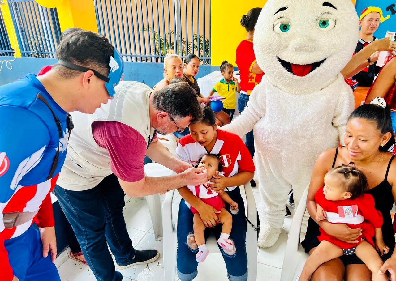 Dia Mundial Contra a Pólio: Amazonas reforça ações para fortalecer a imunização infantil Dia Mundial Contra a Pólio: Amazonas reforça ações para fortalecer a imunização infantil