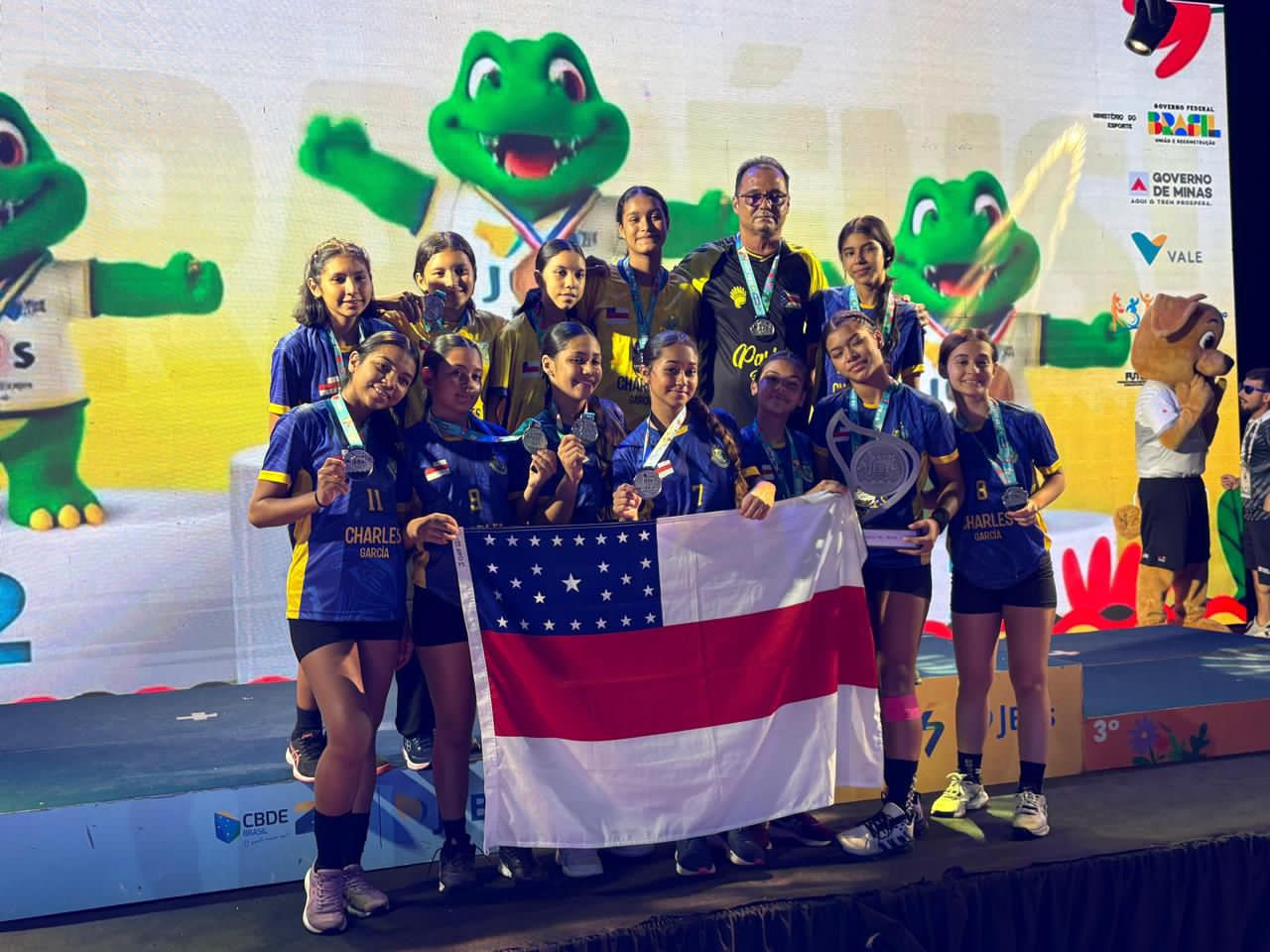 Handebol de Parintins &eacute; vice-campe&atilde;o nos Jogos Escolares Brasileiros