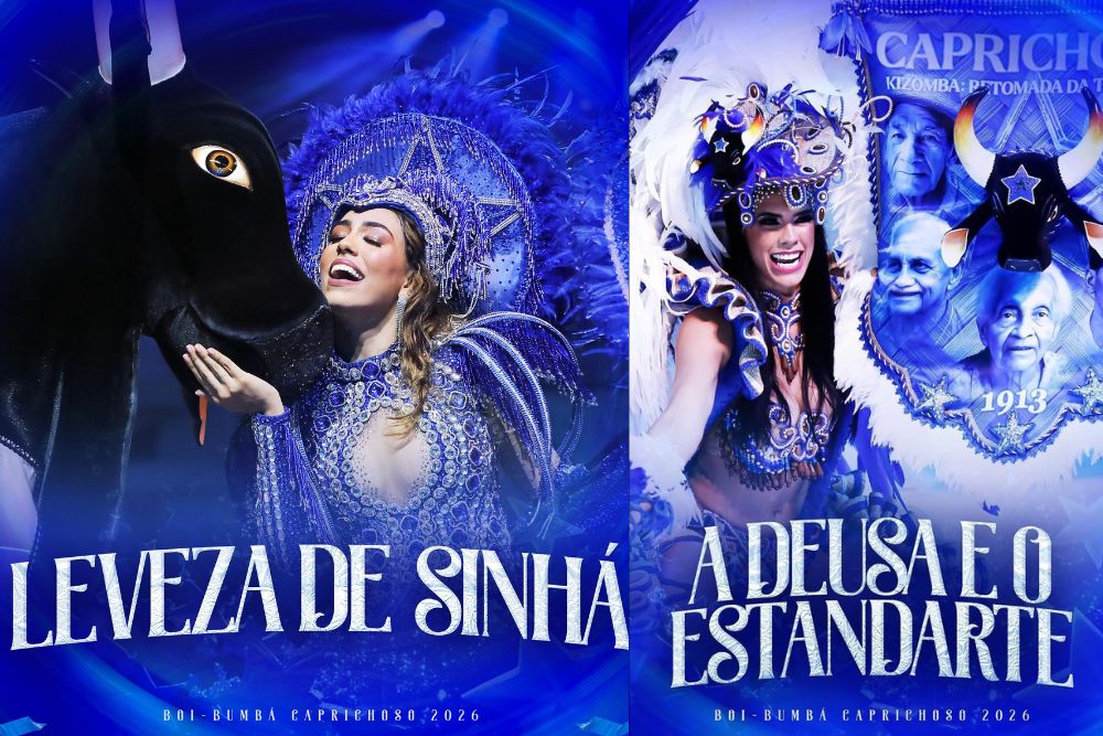 Caprichoso lan&ccedil;a &ldquo;A Deusa e o Estandarte&rdquo; e &ldquo;Leveza de Sinh&aacute;&rdquo; para o Festival 2026