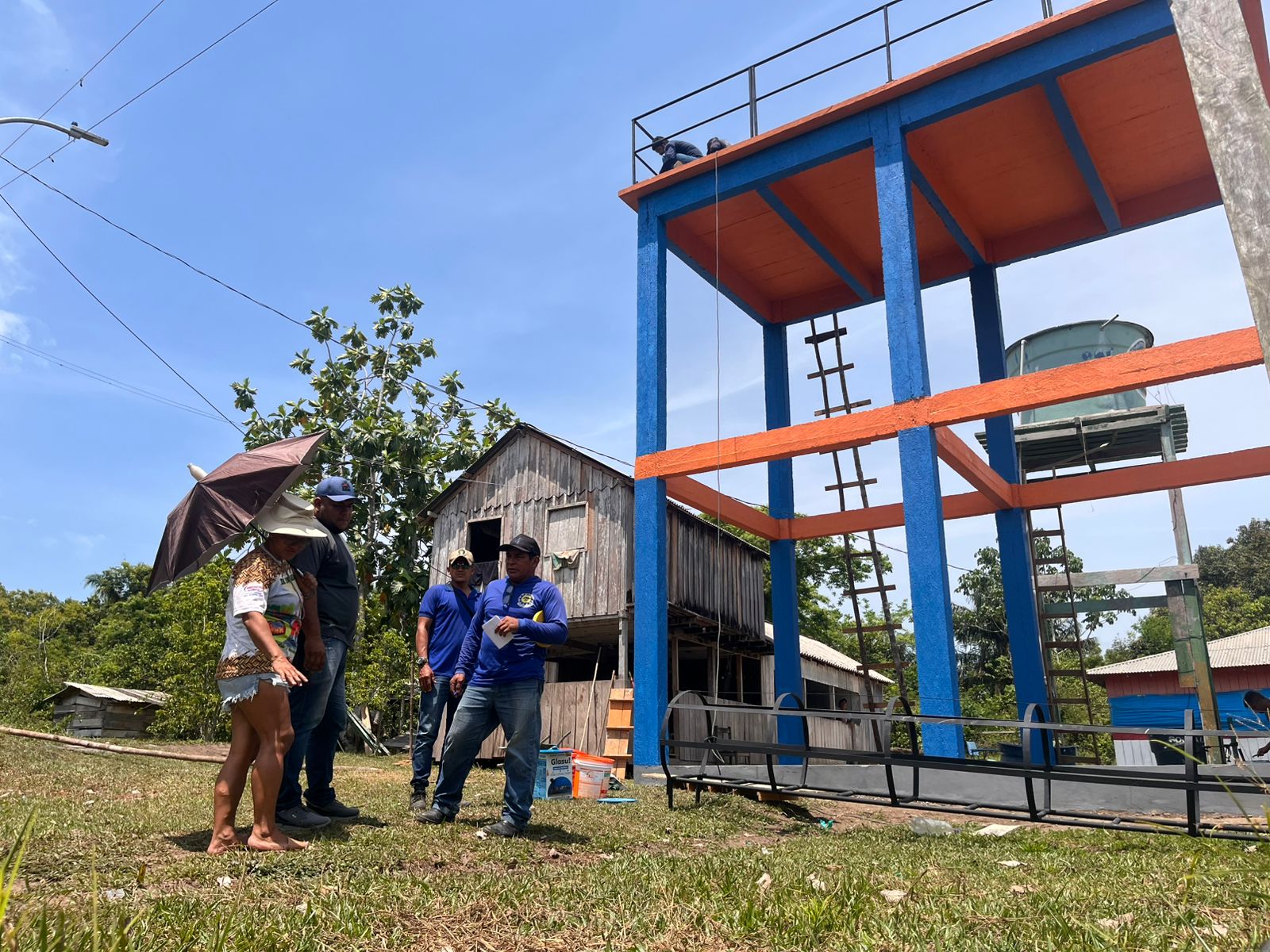 Expansão do sistema de água avança na zona rural de Parintins