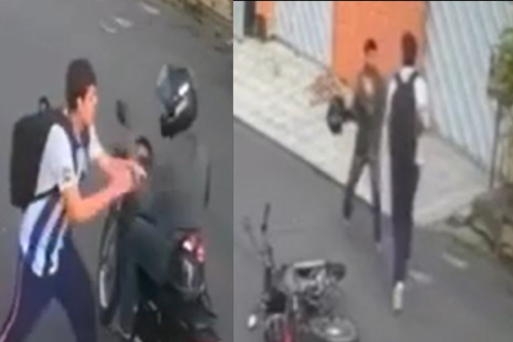 Suspeito é espancado por moradores após tentativa de assalto no bairro Flores