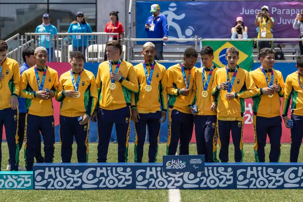 Brasil encerra Parapan de Jovens na liderança do quadro de medalhas