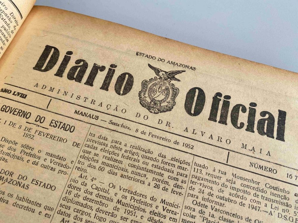 Diário Oficial do Amazonas celebra 132 anos e reforça papel na transparência pública