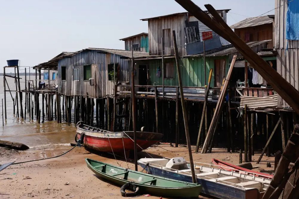COP30: comunidade da Vila da Barca mostra impactos e demandas por justi&ccedil;a clim&aacute;tica em Bel&eacute;m