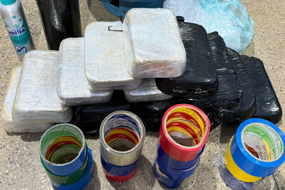 Pol&iacute;cia apreende 15,5 quilos de coca&iacute;na enterrados em casa no interior do AM