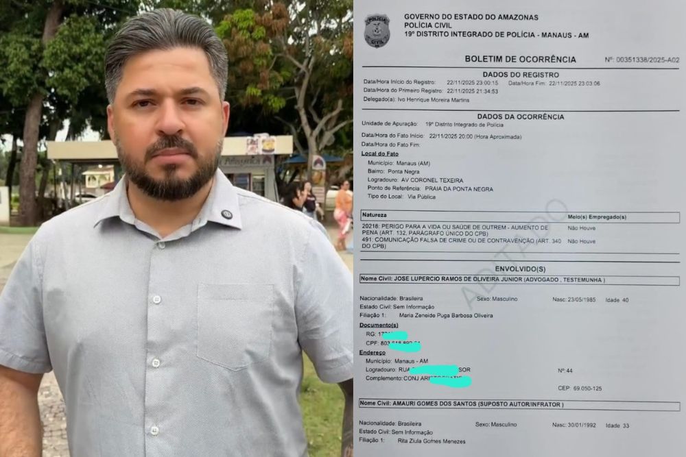 BO cita Amauri Gomes após paralisação da roda-gigante na Ponta Negra