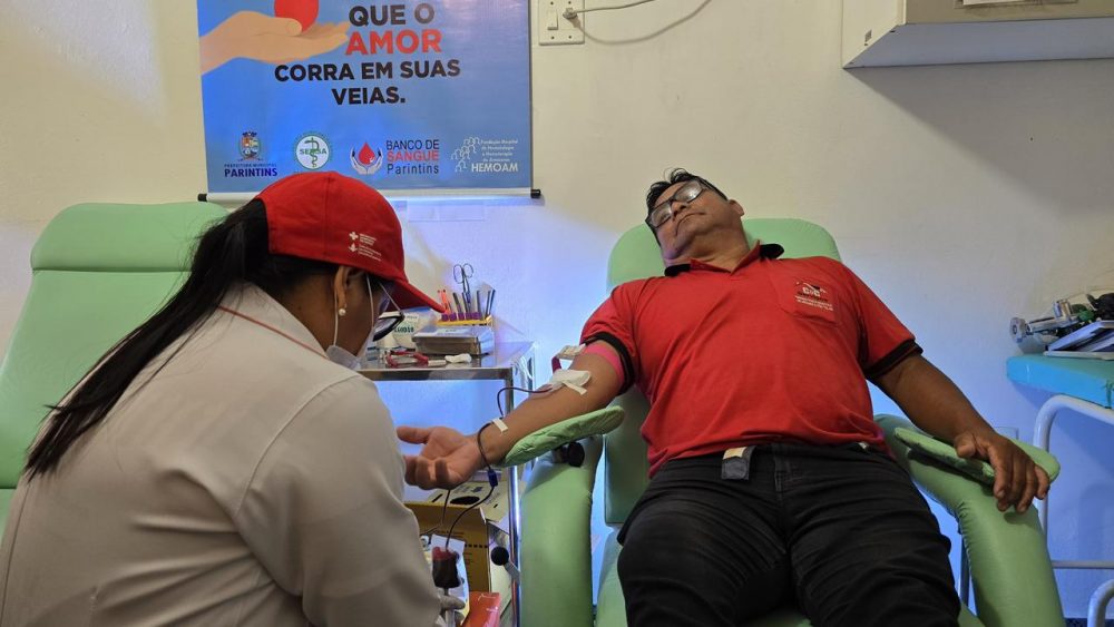 Parintins homenageia doadores no Dia Nacional do Doador de Sangue
