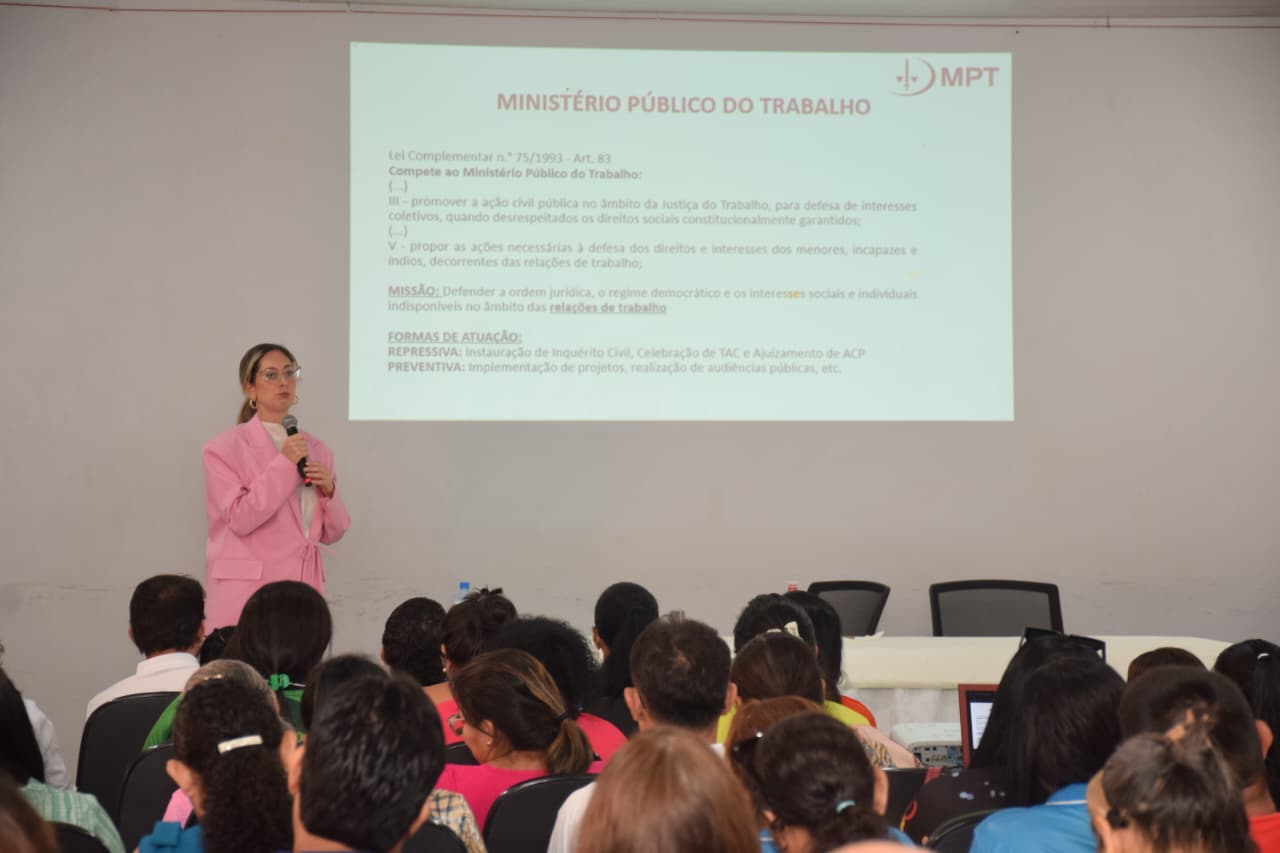 Parintins integra capacitação do MPT contra trabalho infantil