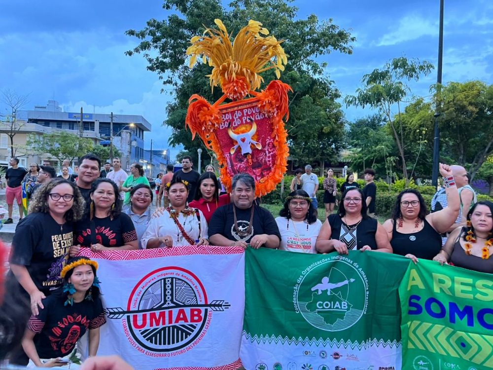 Em Manaus, Garantido participa de mobilização nacional em defesa das mulheres