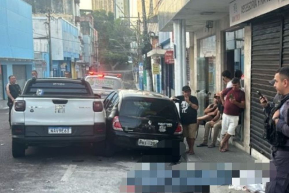 Vigilante morre atropelado no Centro de Manaus