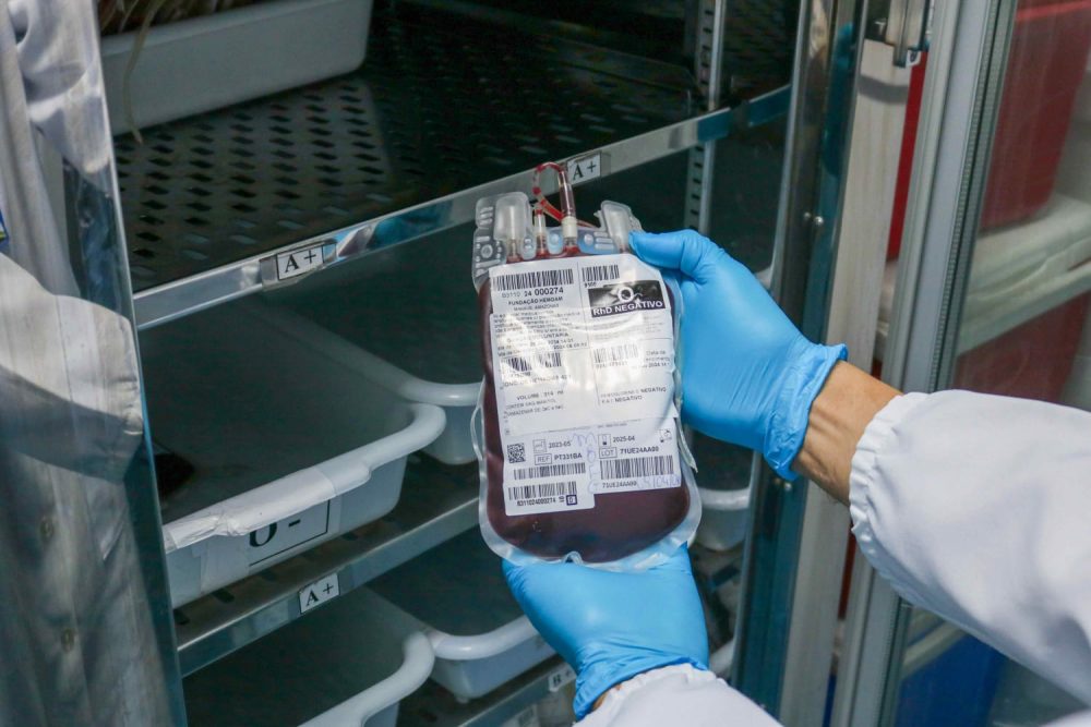 Baixa nas doa&ccedil;&otilde;es de sangue preocupa Hemoam &agrave;s v&eacute;speras do Natal