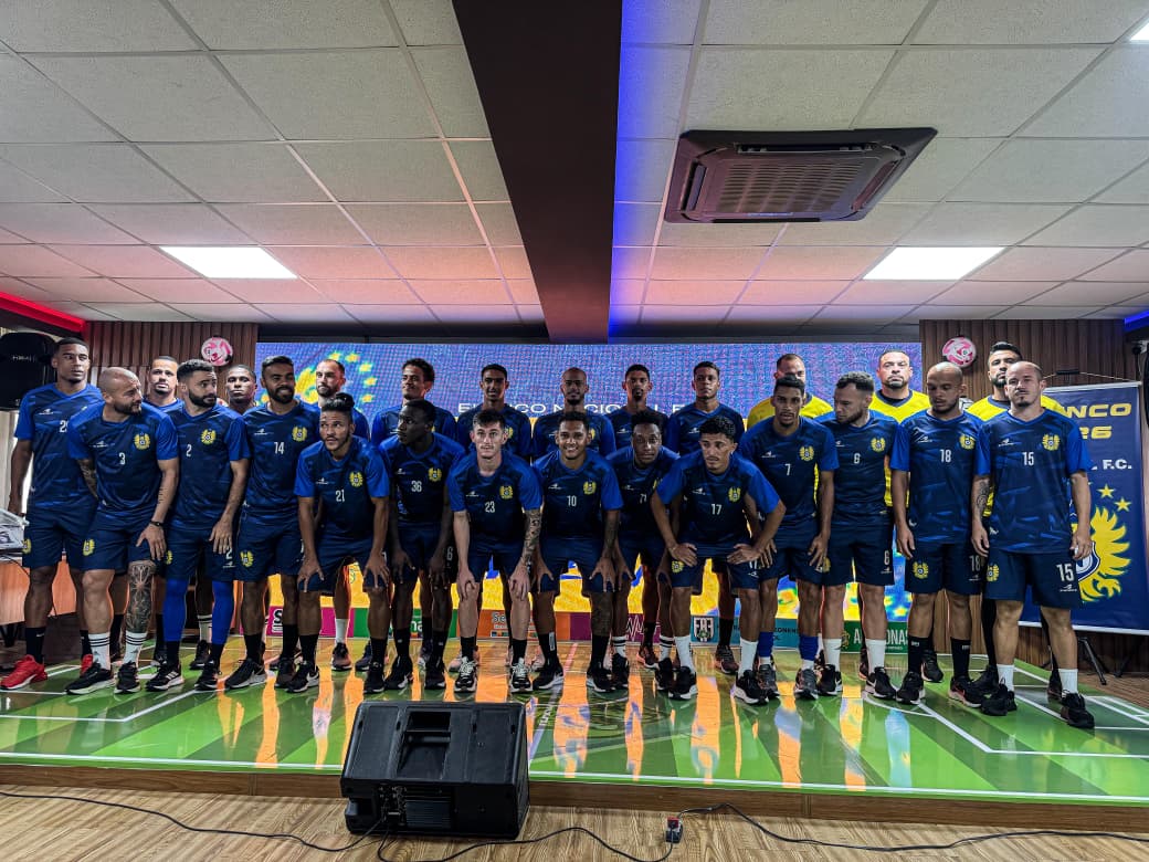 Nacional apresenta elenco para a temporada 2026
