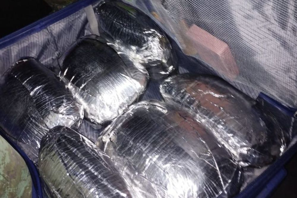 Mulher é presa com mala de cocaína camuflada em café em barco Amazonas
