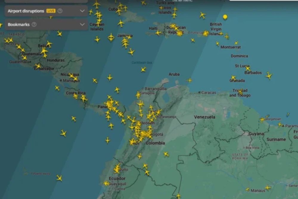 EUA liberam espaço aéreo do Caribe após ataque à Venezuela