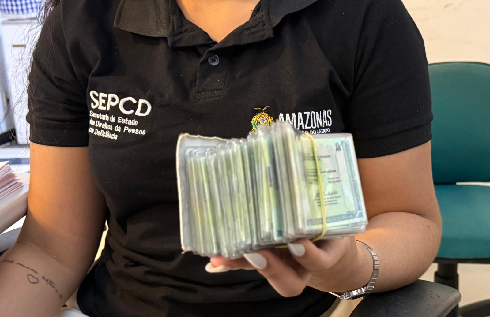 SEPcD chama mais de 700 pessoas com deficiência para retirada da Carteira de Identidade Nacional