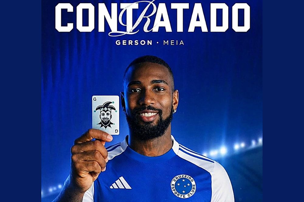 Gerson acerta com o Cruzeiro e volta ao futebol brasileiro em 2026