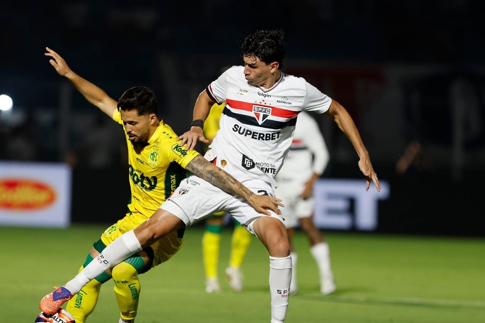 Sensação de 2025, Mirassol bate São Paulo na estreia do Paulistão