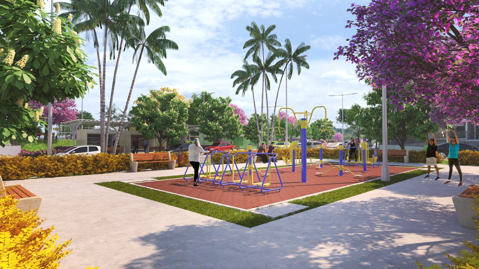 Obras de parques, praças e sistema viário do Prosai Parintins começam no primeiro semestre