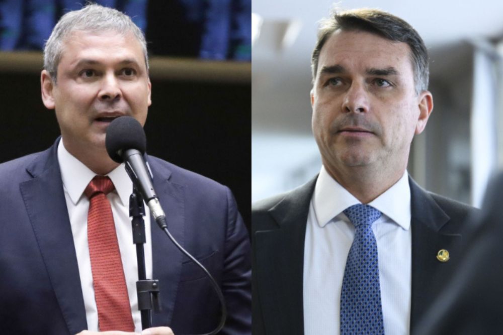 L&iacute;der do PT leva &agrave; AGU den&uacute;ncia contra Fl&aacute;vio Bolsonaro por v&iacute;deo editado de Lula