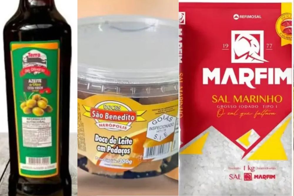 Anvisa proíbe venda de azeite e suspende doce de leite e sal grosso