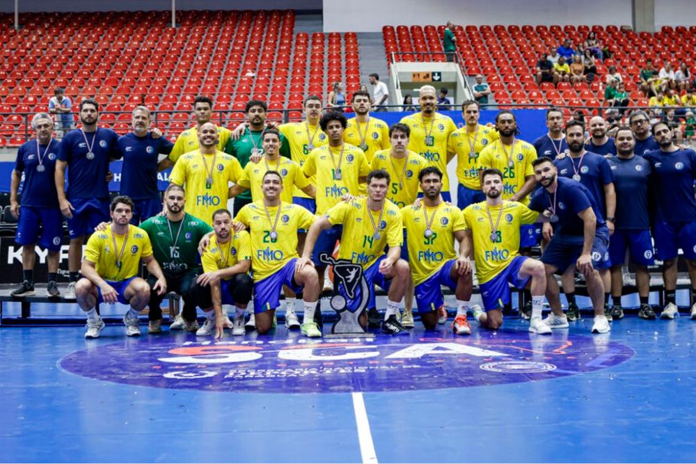 Vice no Sul-Centro Americano, Brasil sela vaga no Mundial de handebol