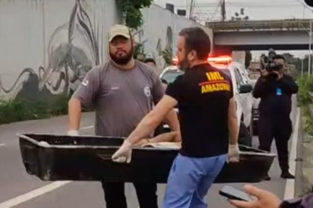 Motociclista preso em rede elétrica após acidente fatal é identificado em Manaus Motociclista preso em rede elétrica após acidente fatal é identificado em Manaus