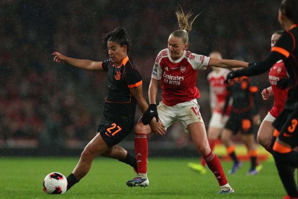 Arsenal bate Corinthians na prorrogação e fatura Mundial Feminino