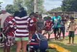 Motociclista sofre acidente grave após sair de partida de futebol em Itacoatiara